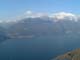 Ausblick über den Lago Maggiore auf Cannobbio, Canobbio, Canobio