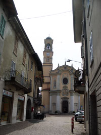Kirche von Germignaga am Lago Maggiore