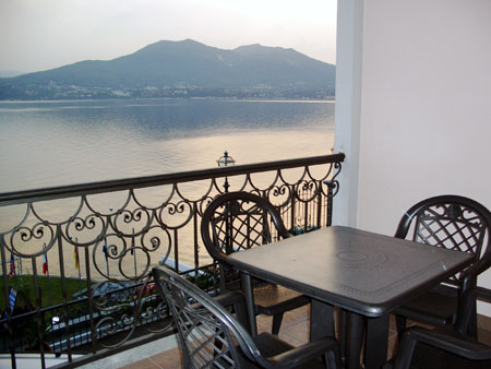Ferienwohnungen am See, Blick vom Balkon