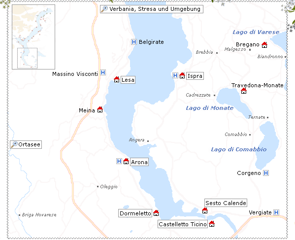 Karte Arona