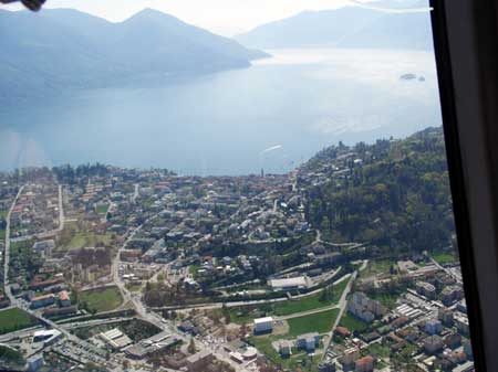 Ascona aus der Luft