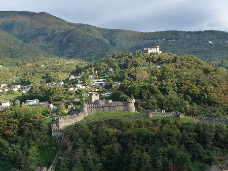 Castelli di  Bellinzona - Burgen von Bellinzona