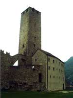 Bellinzona Burg-Turm