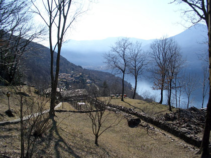 Strasse, die nach Bassano führt