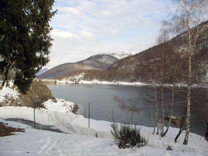 Lago Delio Winter