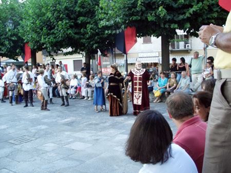 Fest in Maccagno am Lago Maggiore