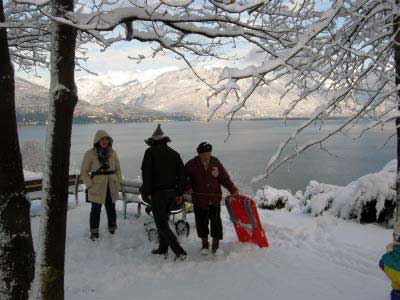 Schnee-Ausflug