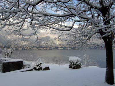 Schnee-Landschaft