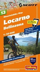 Mountainbike-Karte - Locarno - Bellinzona