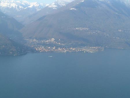 Ausblick von Campagnano auf Canobbio