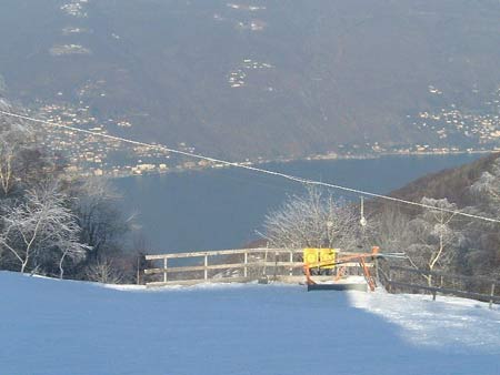 Lago Maggiore-Ausblick vom Forcora-Pass