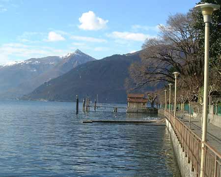 Der Hafen von Maccagno