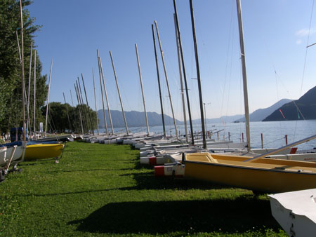 Promenade von Maccagno - entlang am See